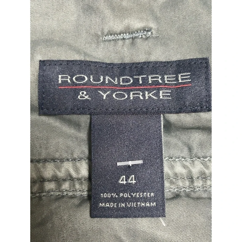 NEW Roundtree & Yorke Mens 44 Gray Straight Fit Cargo Shorts‎ Big Man 9
